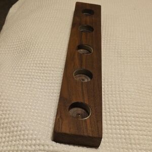 Wooden Candle Holder Solid Wood